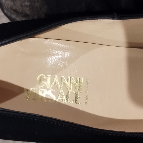 Gianni Versace black heels - Picture 2 of 10